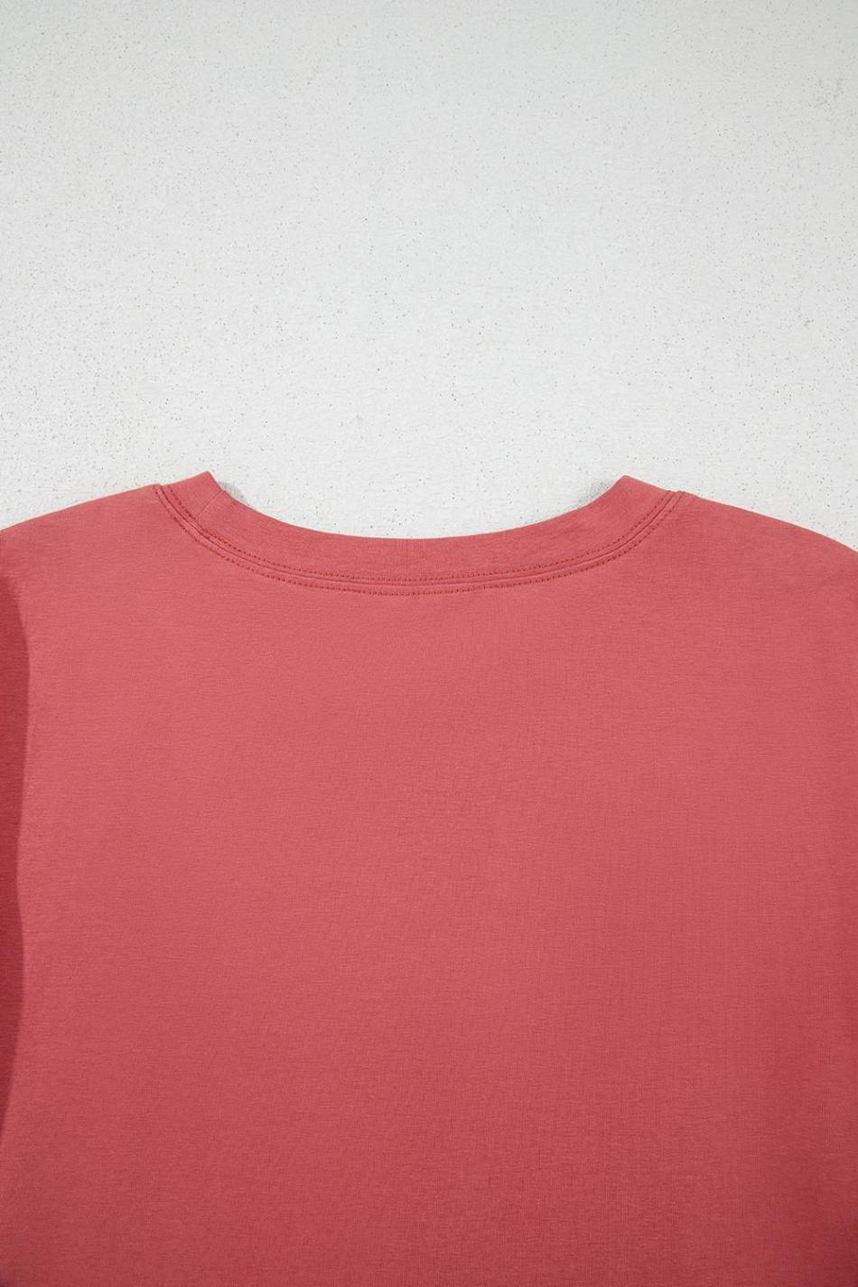 Mineral Red Nashville Music City Graphic Retro Fashion Tee | Women T Shirts