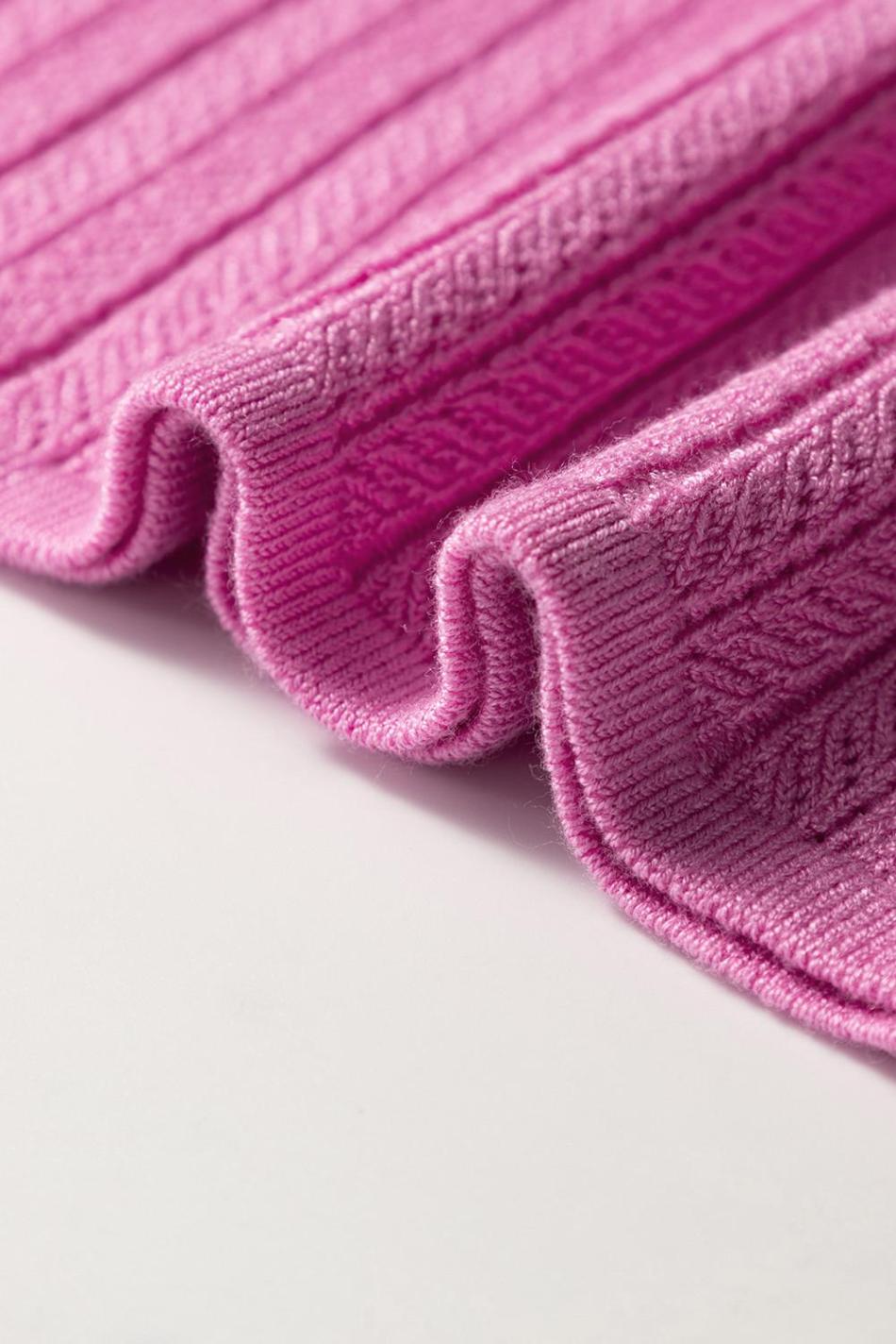 Phalaenopsis Textured Square Neck Flounce Sleeve Top | Women Blouses